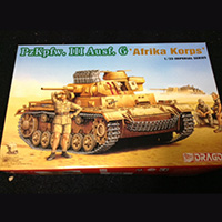 ドラゴン 1 35 PzKpfw.Ⅲ Ausf.G Afrika Korps 9032