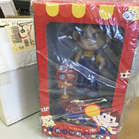 不二家 ペコちゃん 首ふり貯金箱